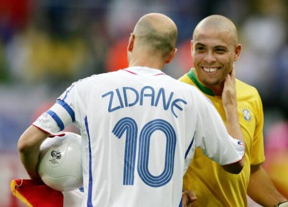 Zidane e Ronaldo