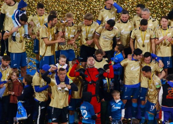 Zenit conquista bicampeonato russo com quatro rodadas de