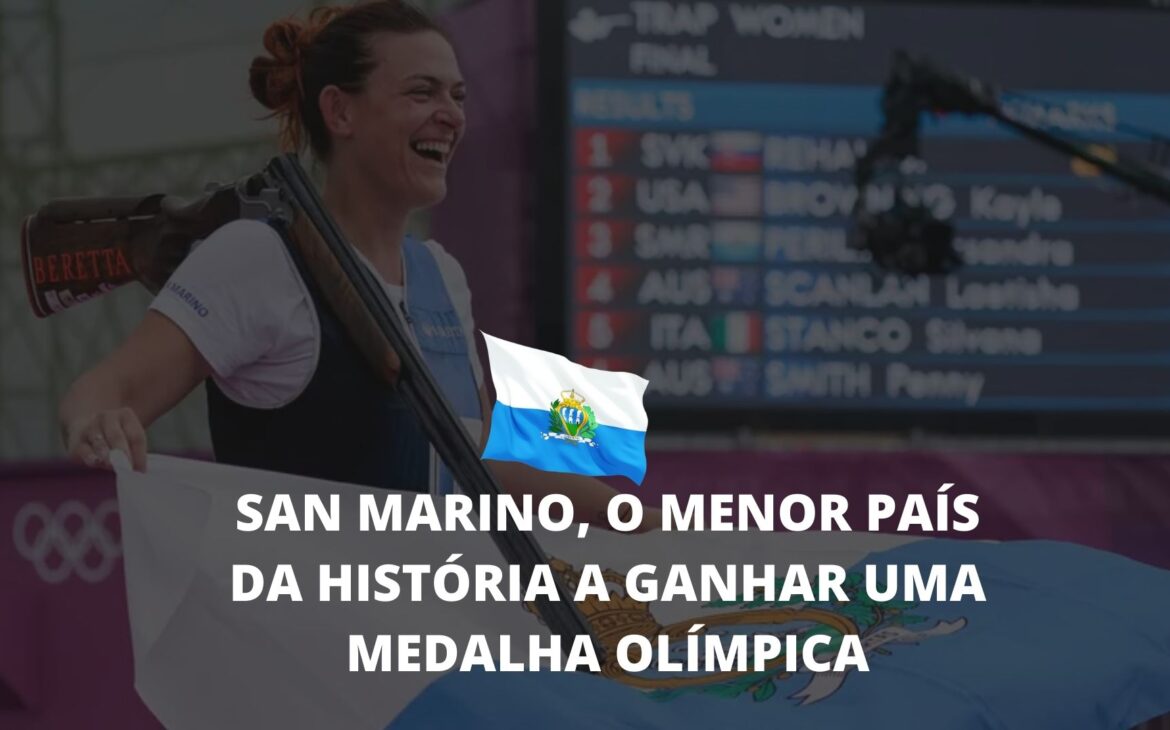 O menor país da história a ganhar medalha