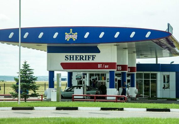 Posto de Gasolina do Grupo de Sheriff